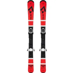 TECNOPRO Kinder All-Mountain Ski-Set Pulse Team 70, RED/ BLACK, 150