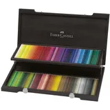 FABER-CASTELL 110013 - Buntstifte Polychromos, im 120er Holzkoffer