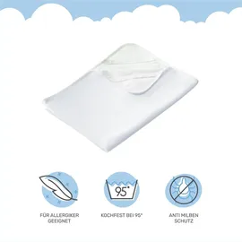 DAILYDREAM Matratzenschoner wasserdicht 90 x 200 cm Weiß