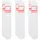 Nike Golf Socken Everyday Essential Crew 3er-Pack, weiß/pink - m