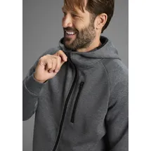 H.I.S. Kapuzensweatjacke Herren Anthrazit melange XXL