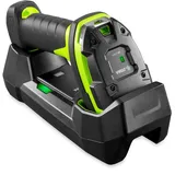 Zebra DS3678 – 2D Industriescanner kabellos (Bluetooth) / High Performance / schwarz/grün / Kit / mit Anschlusskabel, Anschlusskabel (USB), Netzteil, Lade-/ Übertragungsstation DS3678-HP3U42A0SFW