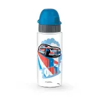 Emsa Kids Tritan Trinkflasche 0,5 Liter | 100% sicher/praktisch/hygienisch/dicht/unbedenklich | cleverer Trinkverschluss | robust | Design: Racer