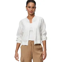 Zero Jacke mit Lochstickerei 42,