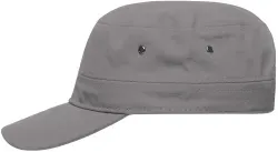 myrtle® beach Military Cap MB095, dunkelgrau 1 Stück, Farbe: dunkelgrau