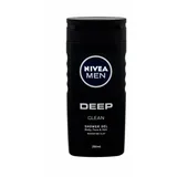 NIVEA Men Deep Duschgel für Gesicht, Körper und Haare (250ml)