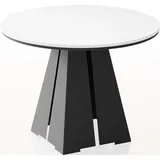 WFL GROUP Kova Ø 120 cm weiß
