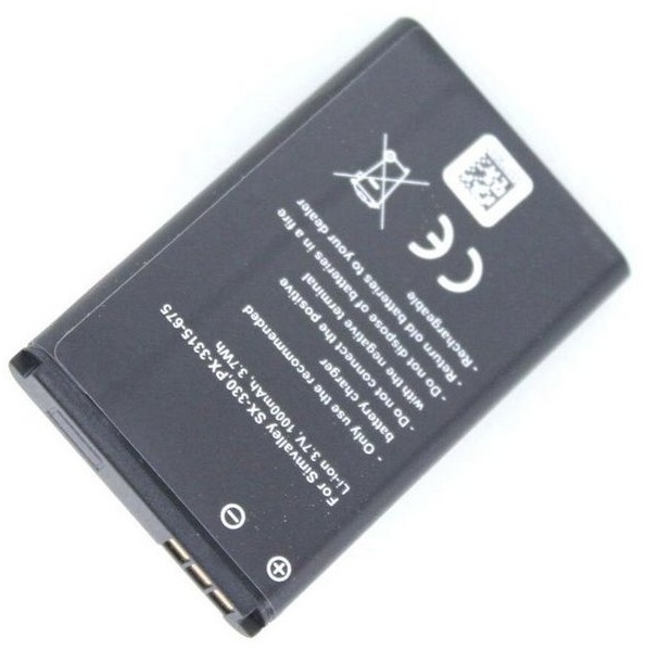 Akkuversum Akku kompatibel mit Simvalley SX330 Dual SIM Akku Akku 1000 mAh (3,7 V)
