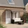 vidaXL Markise 4 x 3 m taupe
