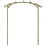 vidaXL Rosenbogen 180 x 210 x 40 cm Grün