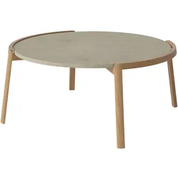 Bolia - Mix Coffee Table, Ø 94 cm, Travertin sand