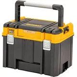 DeWalt T STAK VII Tiefe Werkzeugbox DWST83343-1 (großvolumige Box, Schutzklasse IP54, Metallschließen, Etikettenhalter zur Beschriftung, herausnehmbare Trage) 1 Stück