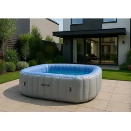 MCW N97 Ø 180 x 63 cm eckig Grau-Blau
