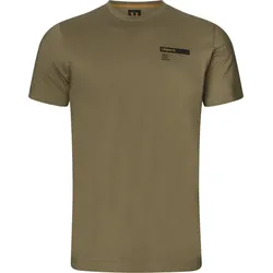Härkila Herren Logo Band T-Shirt, M - antique bronze