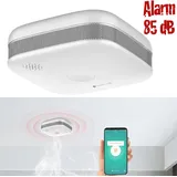 VisorTech WLAN-Rauch- & Hitzemelder mit weltweiter App-Benachrichtigung,