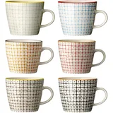 Bloomingville Tasse 0,3 l Mehrfarbig 6 St.