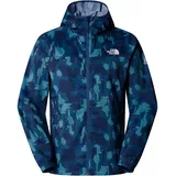 The North Face Herren Ma Hooded Wind Print Jacke (Größe M, blau)