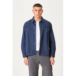 Alex Hemd Regular Passform - Blau - Mann - TeeShoppen
