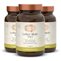 Leber Aktiv 5-in-1 Kapseln