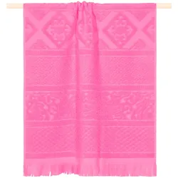 Badetuch PAD "Harlem", pink, B:70cm L:140cm, Frottee, Frottee, Handtücher (Packung), Made in Europe