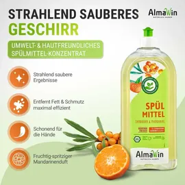 AlmaWin Spülmittel Sanddorn Mandarine 1 l