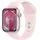 Apple Watch Series 9 GPS 41 mm Aluminiumgehäuse rosé, Sportarmband hellrosa S/M