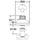 Grohe UP-Ventil-Oberbau 19840 20-80mm Steckschlüssel chrom