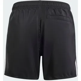 adidas 3-Streifen Kids Badeshorts Black / White 176    