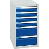 Schubladenschrank ESTA1 900x500x500 7035/5010 7611574