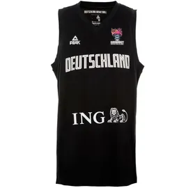 Peak Performance Deutschland Monochrom Basketballtrikot 2022 25050 schwarz 3XL