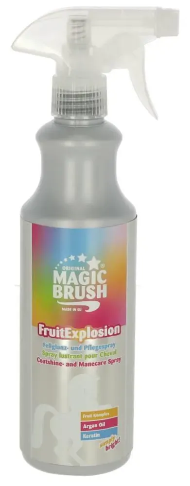 MagicBrush Spray zur Pflege von Fell, Mähne und Schweif des Pferdes ManeCare, Fruit Explosion, 500 ml (Rabatt für Stammkunden 3%)