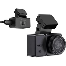 Vantrue E2 Videorekorder (Eingebautes Display, GPS-Empfänger, Eingebautes Mikrofon, WLAN, QHD), Dashcam
