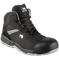 BULLSTAR Sicherheitsstiefel POWERX schwarz, Gr.39,