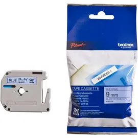 Brother Schriftband MK-521BZ blau auf schwarz 0,9cm x 8m