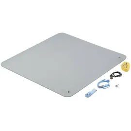 TRU Components TC-12356316 ESD-Matten-Set Grau (L x B x H) 550 x 550 x 2 mm 1 Set