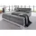 MAINTAL Polsterbett 187 x 211 cm Grau