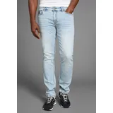 Bruno Banani Straight-Jeans »Hutch« gerade geschnittenes Bein, niedrige Leibhöhe, reguläre Passform Gr. 33 Länge 30, atlantic blu, , 62022519-33 Länge 30