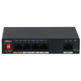 Dahua DH-PFS3005-4ET-60 5-port Unmanaged Desktop Switch with 4-Port PoE 60 W)
