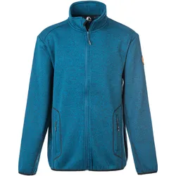 Fleecejacke WHISTLER "Sampton", Herren, Gr. S, grün, 100% Polyester, meliert, sportlich, lang, hoch geschlossener Ausschnitt, Langarm, Jacken, aus schnell trocknenden Materialien
