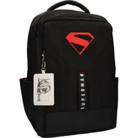 Cerdá Superman Technischer Freizeitrucksack - Schwarz