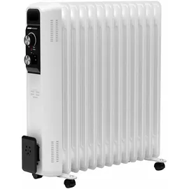 Flexot Flexot® Ölradiator 1100W / 1500W/ 2600W - 3 Powerstufen 13 Rippen Elektroheizung Heizung Heizer Heater Radiator Überhitzungsschutz Thermostat Ka...