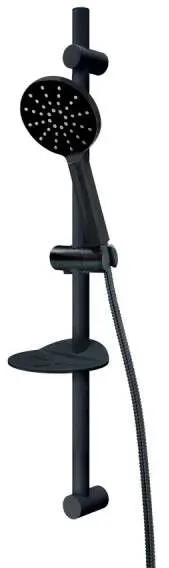 DUAqua Dusar Duschset Slim Neo 5 Schwarz Matt.. - Duschkabinen-Armatur