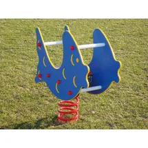 Playparc Federwippe Fisch Blau