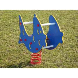 Playparc Federwippe Fisch Blau