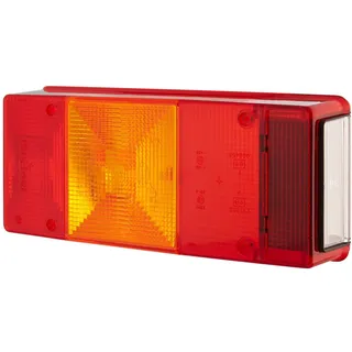 Hella 9EL 147 096-001 Lichtscheibe, Heckleuchte - Lichtscheibenfarbe: rot - links/rechts