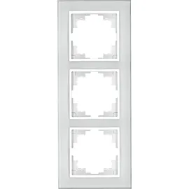 McPower Abdeckrahmen Flair 3-fach Weiß