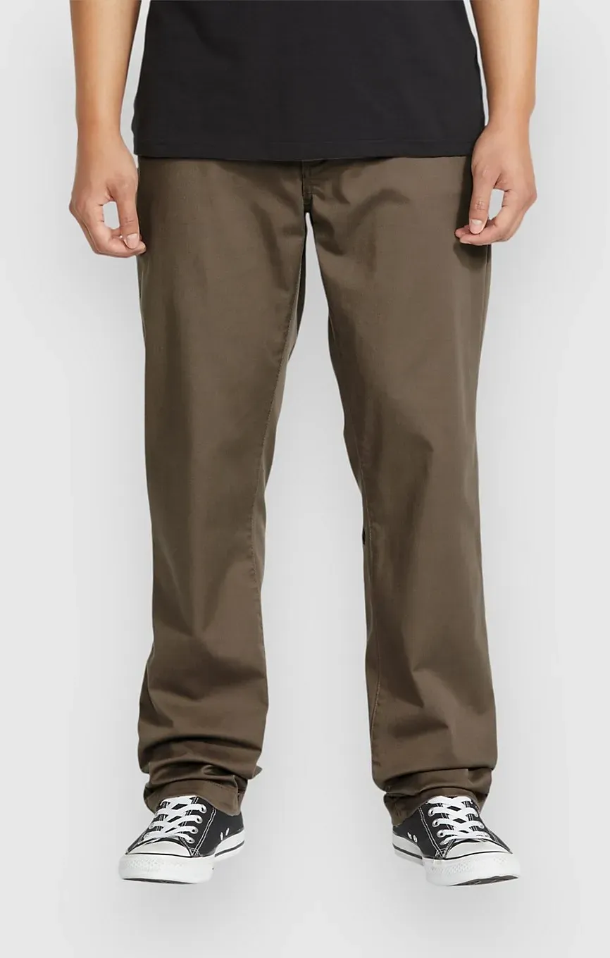 Volcom Frickin Modern Stret Hose mushroom Gr. 30/32