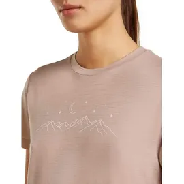 Icebreaker Merino 150 Tech Lite Sparkling Stars Pink Quartz M