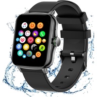 Bluetooth Smartwatch Fitnessuhr Tracker mit Telefonfunktion für iOS Android