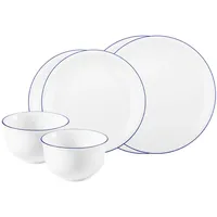 SELTMANN WEIDEN Compact Blaurand Basic-Set 6-tlg. Weiß